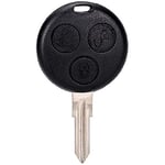 kwmobile Accessoire Clef de Voiture Compatible avec VW Skoda Seat 3-Bouton  - Coque de Protection en Silicone argenté-Noir