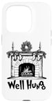 iPhone 15 Pro Well Hung Funny Adult Joke Stockings By Fireplace Christmas Case