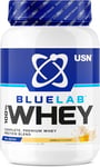 USN Blue Lab Whey Protein Powder: Vanilla - Whey Protein 908G - Post-Workout - W