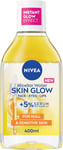 NIVEA Skin Glow Serum Infused Micellar Water (400ml), Revitalising Micellar... 