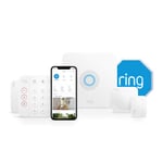 Ring Alarm Pack - S with Alarm Outdoor Siren by Amazon | Smart home alarm security system with optional Assisted Monitoring - No long-term commitments | Works with Alexa