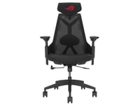 Asus Rog Destrier Core, Universal Gaming Stol, 150 Kg, Polstret Sete, Mesh Ryggstøtte, 165 Cm, 185 Cm