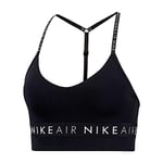 NIKE Women's Indy Air Grx Bra, Black, XS UK