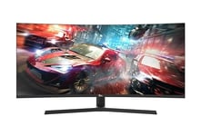 Twisted Minds 34 Inch Display Fast IPS Gaming Monitor - 3440 x 1440 FHD Resolution, 165 Hz Refresh Rate, 21:9 Aspect Ratio, 1ms Response Time - Black (TM34RWA)