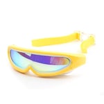 Swimming goggles Children Swimming Goggles Anti Fog Waterproof Kids Cool Arena Swim Eyewear Boy Girl Professional Swimming Glasses (Color : Yellow and White)