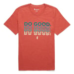 Cotopaxi Mens Do Good Repeat Organic T-shirt (Röd (MAGMA) X-large)