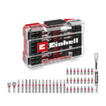 Original Einhell M-CASE 42 pcs. set d'embouts de 25 mm et 50 mm (support magnétique, clé à douille, support à changement rapide, boîte de rangement incluse)