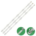 3 pièces drt 3.0 32 pouces A B LED bande de rétro-éclairage pour LG TV 32LB5610 6916l-1974A 1975A 2224A 0419D innotek WOREE A B