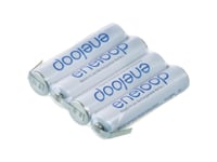 Panasonic Eneloop-Serien F1x4 Batteripaket 4X R03 (Aaa) Z-Loddefane Nimh 4.8 V 750 Mah