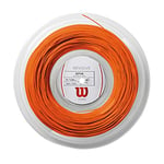 Wilson Cordages de Raquettes, Revolve, Rouleau de 2 mètres, Orange, 1,25 mm, Unisexe, WRZ906300