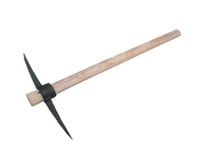 Modeco Pickaxe, Double-Sided, Wooden Handle, 2.5 Kg (Mn-79-350)