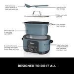 Ninja Foodi 8-in-1 Sea Salt Grey Possible Cooker