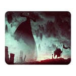 Fabulous Tapis de souris Simili Cuir Jeux Video Boss Level 666 Geek Nerds (22 x 18 cm)