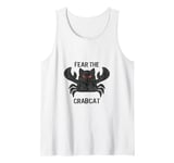 Fear the Crabcat - Funny Cryptid Cryptozoology Vintage Tank Top