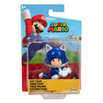 Nintendo Super Mario Cat Toad Figura 6,5cm Jakks Pacific