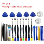 Jeu De Tournevis De Qualité Pour Téléphone,Outils De Démontage,Kit De Réparation Mobile,16,21/25 En 1,Iphone,Xiaomi,Huawei,Écran D'ouverture - Type 25pcs