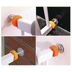 Baby Safety Stairs Gate Screws/Bolts with Locking Nut Spare Part Accessories Kit