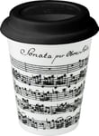 Könitz Coffee-to-Go Mug - Vivaldi Libretto - White