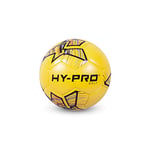 Hy-Pro Football Soccer Ball | Thermo Bonded FIFA Quality Fast Dual Action Portable Pump