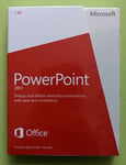 Microsoft Office PowerPoint 2013 Genuine Sealed 079-05835