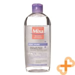 MIXA Very Pure Micellar Water 400 ml Face & Eyes Babies to Adults Alcohol Free