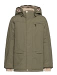 MINI A TURE Matvestyn Winter Jacket. Grs Khaki Green