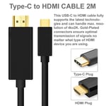 Usb-c 3.1 Type C To Hdmi Tv Hdtv Cable For Samsung Galaxy S8 Note 8 Macbook Pro