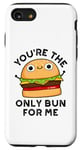 Coque pour iPhone SE (2020) / 7 / 8 Tu es le seul pain pour moi, jeu de mots amusant à hamburger