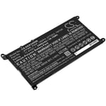 Kompatibelt med Inspiron 15-5575-D1545S, 11.4V, 3400mAh