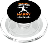 Funny Dodgeball game Design for a Dodgeball Player PopSockets PopGrip for MagSafe