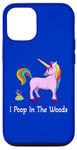 iPhone 13 Cute Unicorn I Poop In The Woods Funny Outdoors Case