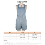 Women Casual Overalls Jumpsuit Shorts Loose Buttoned Summer Overalls Shorts With