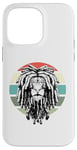 iPhone 14 Pro Max Lion dreadlock mane majestic animal creative powerful strong Case