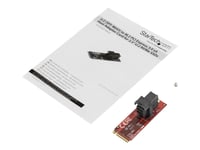 Startech.Com U.2 To M.2 Adapter - For 1 X U.2 Pcie Nvme Ssd - M.2 Pcie X4 Host Interface - U.2 Ssd - M.2 Pcie Adapter - U.2 Drive (M2e4sff8643) - Gränssnittsadapter - 2.5" - Sas - M.2 Card - Röd