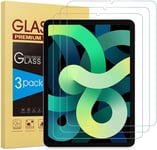 (3 Pack) For Apple iPad Air (2020) Glass Screen Protector (iPad Air 4) 10.9" 