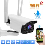 1080P Security Outdoor Camera PTZ 2.4Ghz WiFi 20‑LED Lamp Motion Detection 2 NDE