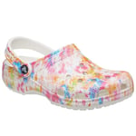 Crocs Unisex Adult Classic Tie Dye Clogs - 5 UK