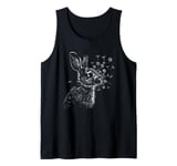 Rabbit Dandelion Wildlife Animal Bunny Nature Art Tank Top