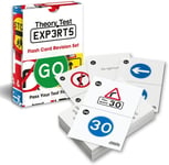 Theory Test Experts 128 Road Signs Flash Cards 2024 & L-Plates One Size 