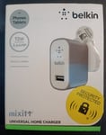 Belkin Premium Universal Fast 2.4A Mains Charger for iPhone Smartphone Tablets