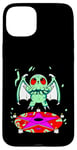 Coque pour iPhone 15 Plus Kawaii Cthulhu Mignon Cthulhu Monstre Necronomicon Pastel Goth