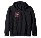 The Beast is Real Lord of the Flies Classic Literary Zip Hoodie