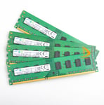 Samsung 4x 8GB PC3L 12800U 2RX8 DDR3 1600MHz 1.35V Memory RAM DIMM Desktop ##DDD