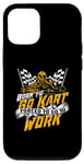 Coque pour iPhone 14 Pro Courses de karting Go Karting Go Kart Racer Go Kart Racing Go Kart