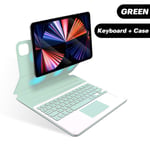 (iPad Air 4 10.9Green B) Magic Keyboard For iPad Air 4 Case iPad Pro 11 Case 2021 2020 2018 Teclado iPad Air 5 2022 Magic Keyboard Cover Funda