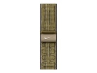 Apple Nike - Sløyfe For Smart Armbåndsur - 40Mm - 130 - 190 Mm - Grønn/Grå