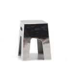 Gervasoni - Inout 46 Side Table - Sidobord - Paola Navone - Silver - Metall