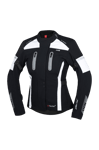 iXS MC-Jakke Tour Pacora-ST Dame, Sort/Hvid