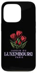 Coque pour iPhone 13 Pro Luxembourg Garden Paris France Tulipes