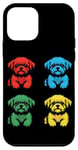 iPhone 12 mini Retro Style Shih Tzu Graphic Design for Dog Lovers Case